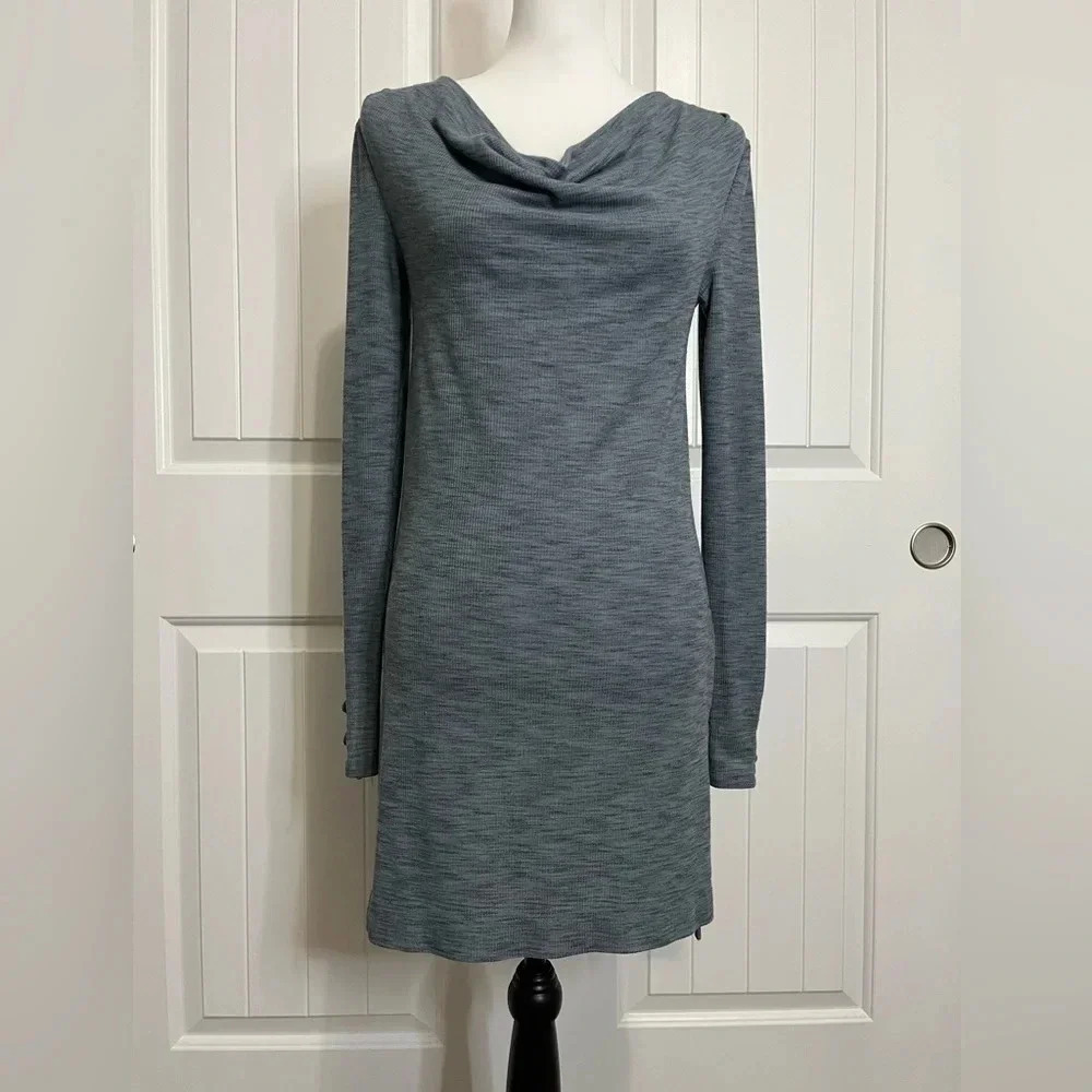 Anthropologie Pure + Good Cowl Neck Tunic Dress XS